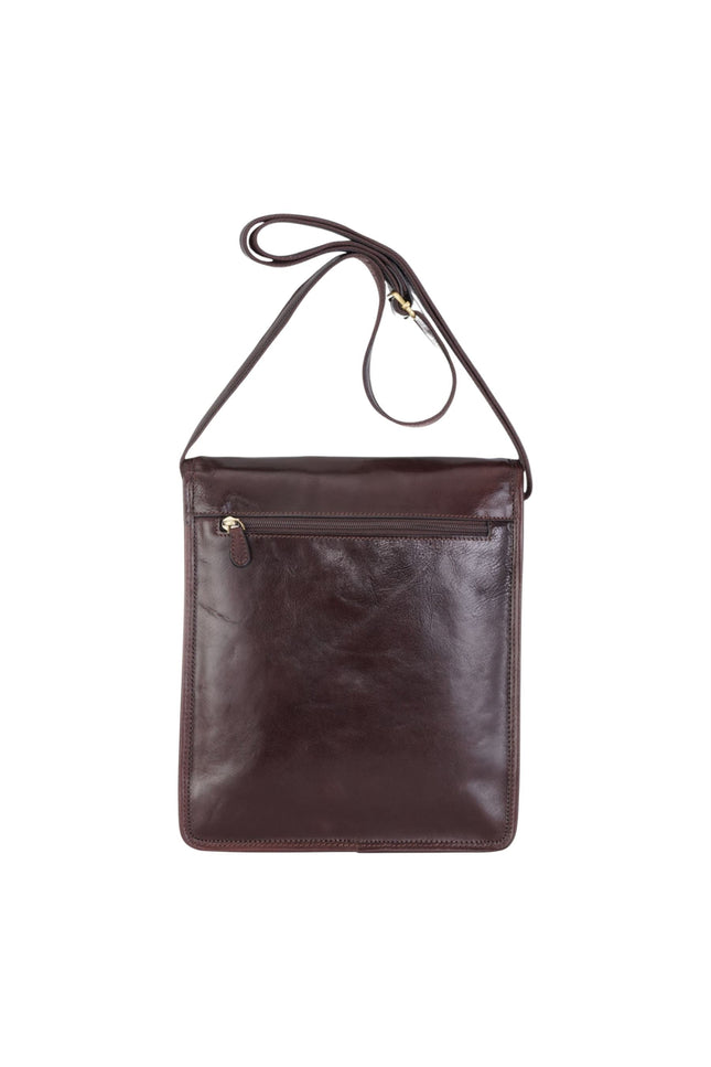 Leather Vintage Brown Messenger Shoulder Crossbody Travel Business Bag - Ranger