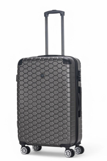 Noda Medium Hard Shell Suitcase in Charcoal