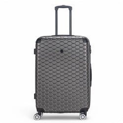 Noda Large Hard Shell Suitcase in Charcoal