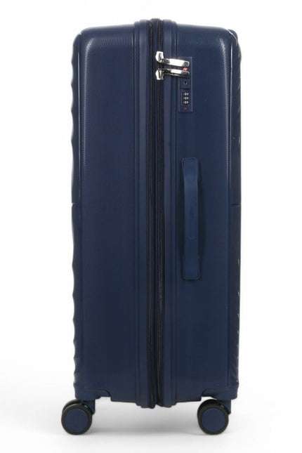 Balranald Large Hard Shell Suitcase in Dark Blue