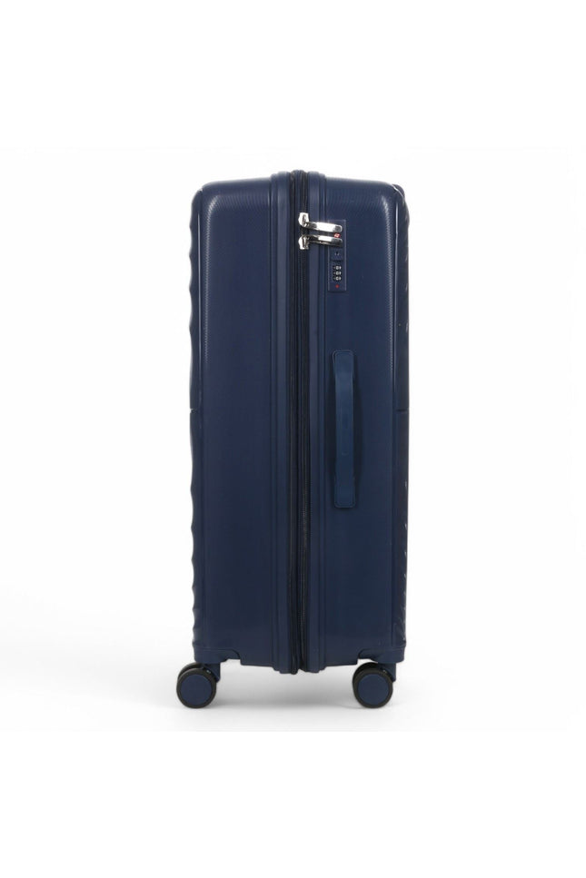 Balranald Large Hard Shell Suitcase in Dark Blue