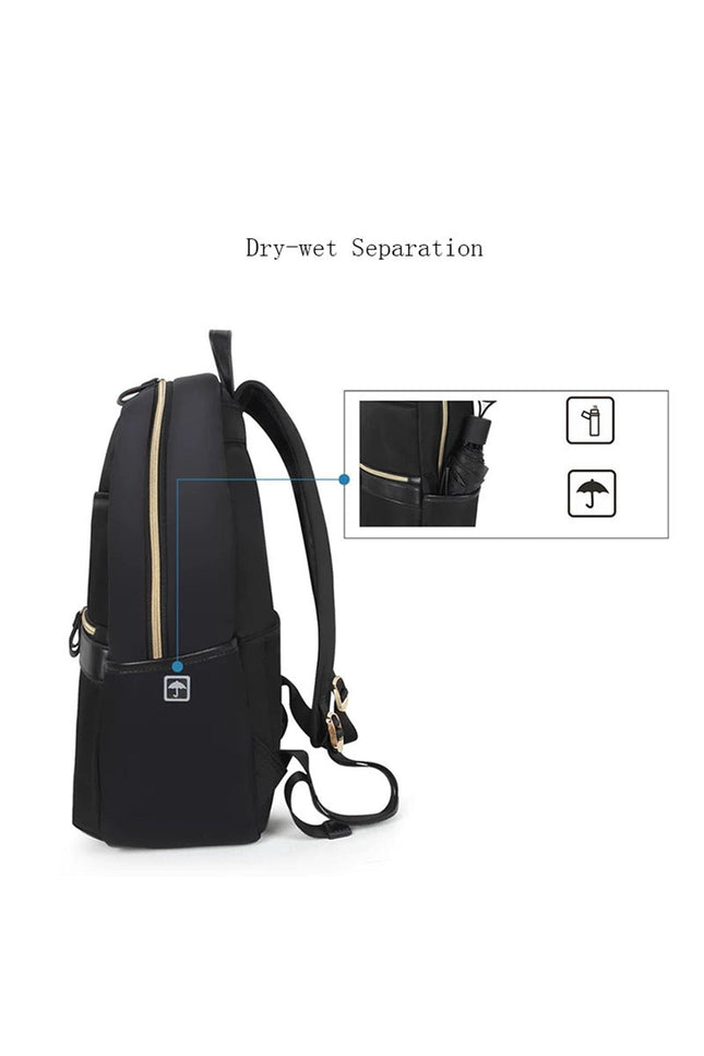 Backpack Rucksack 40 x 30 x 14 cm Black Underseat Travel Cabin Bag for Ryanair, Easy Jet