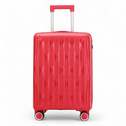 Burnaby Cabin Hard Shell Suitcase in Red