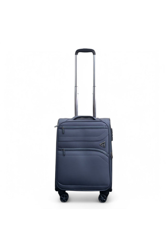 Corby Cabin Soft Shell Suitcase in Grey