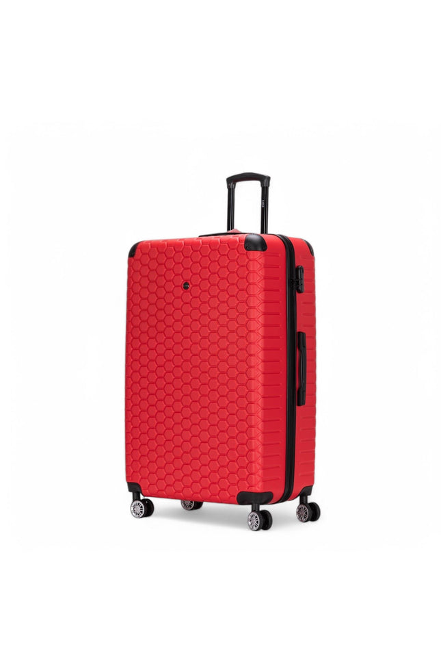 Noda X-Large Hard Shell Suitcase in Red