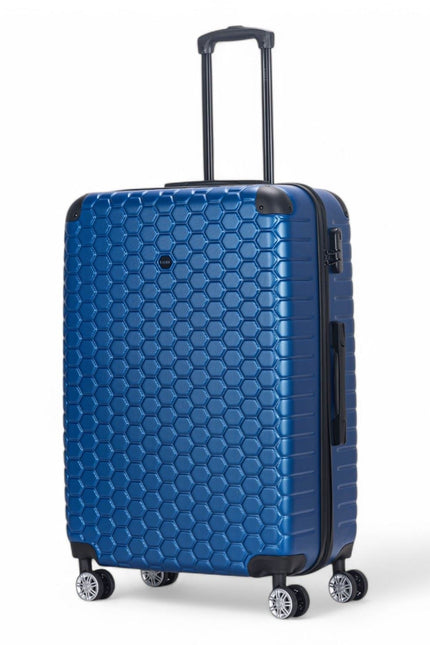 Noda Large Hard Shell Suitcase in Blue