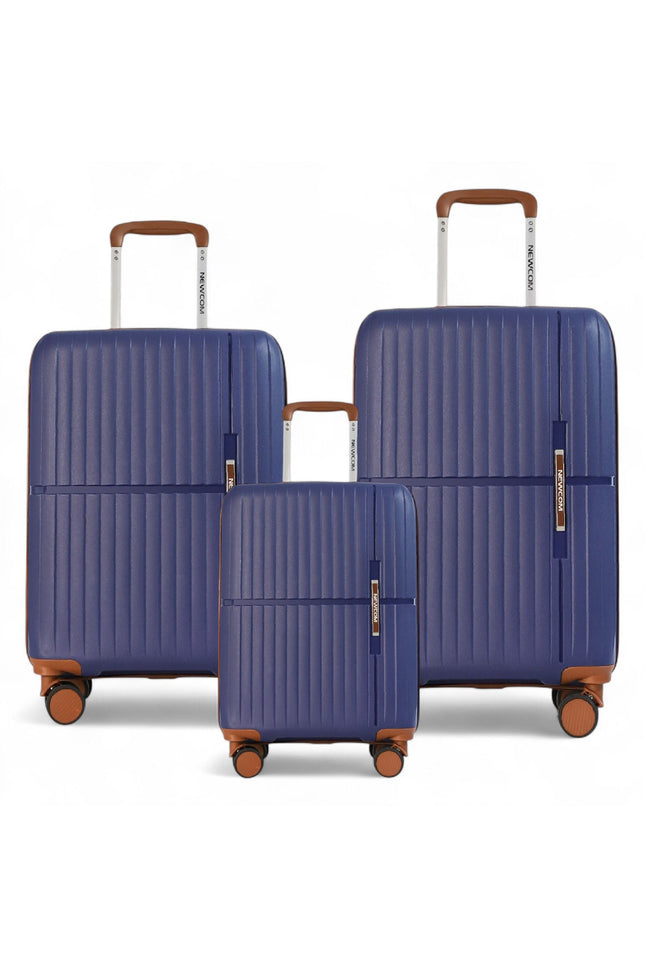 Corowa Set of 3 Hard Shell Suitcase in Teal Blue
