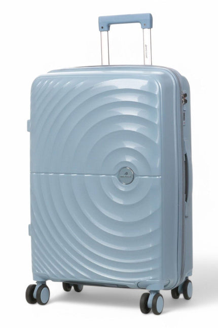 Balranald Medium Hard Shell Suitcase in Sky Blue