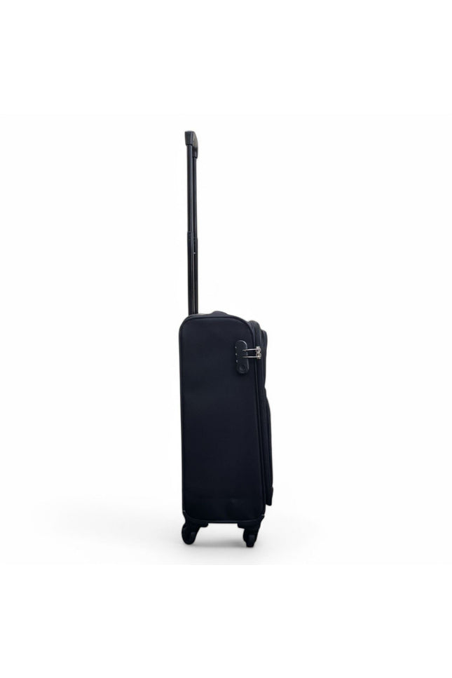 Tahara Cabin Soft Shell Suitcase in Black