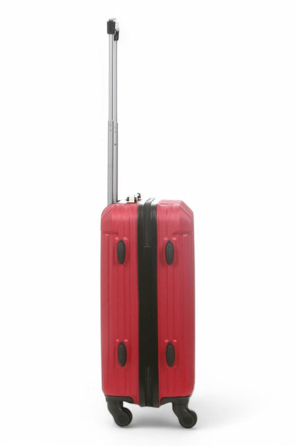 Corowa Cabin Hard Shell Suitcase in Red