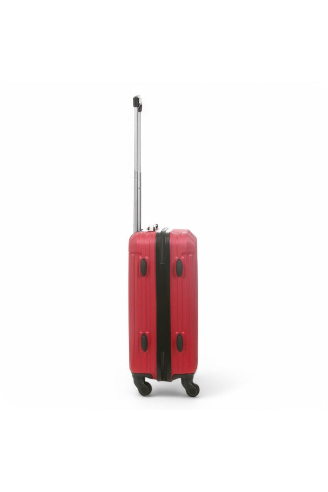 Corowa Cabin Hard Shell Suitcase in Red