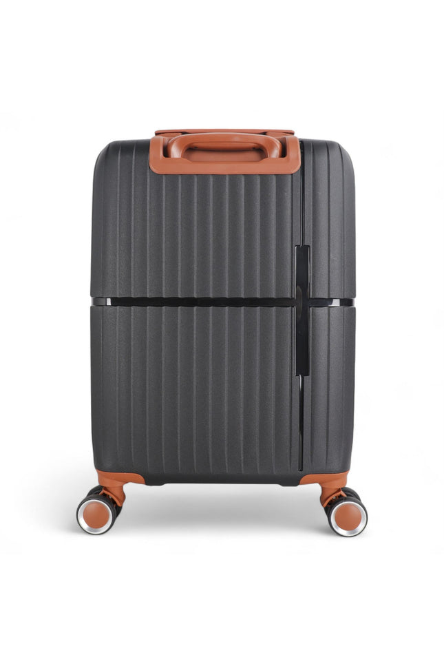 Corowa Large Hard Shell Suitcase in Black