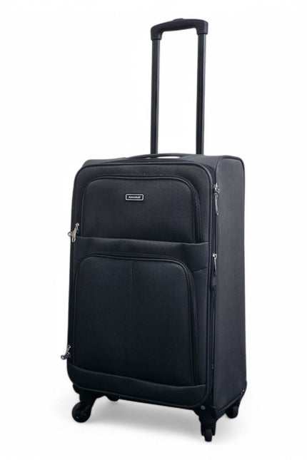 Tahara Medium Soft Shell Suitcase in Grey