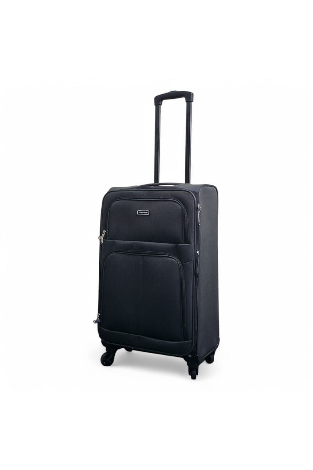 Tahara Medium Soft Shell Suitcase in Grey