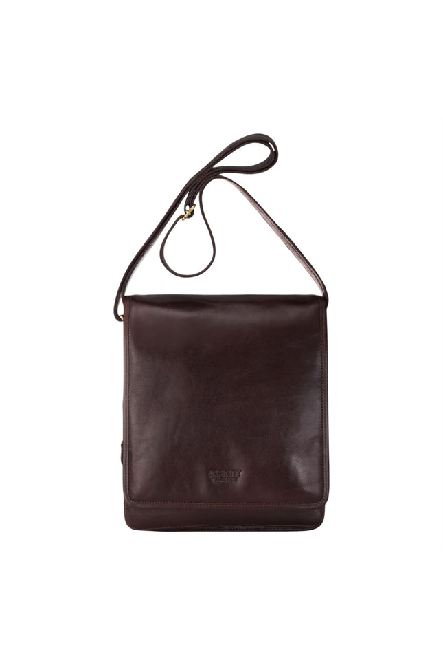 Leather Vintage Brown Messenger Shoulder Crossbody Travel Business Bag - Ranger