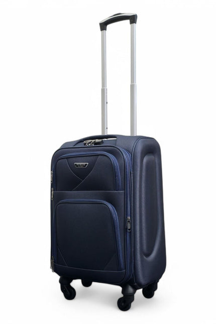 Nagoya Cabin Soft Shell Suitcase in Navy