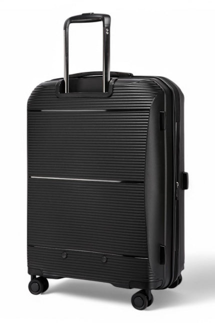 Abiko Large Hard Shell Suitcase in Black