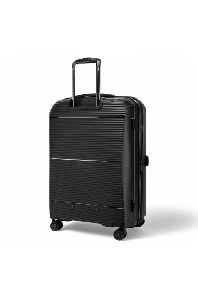 Abiko Large Hard Shell Suitcase in Black