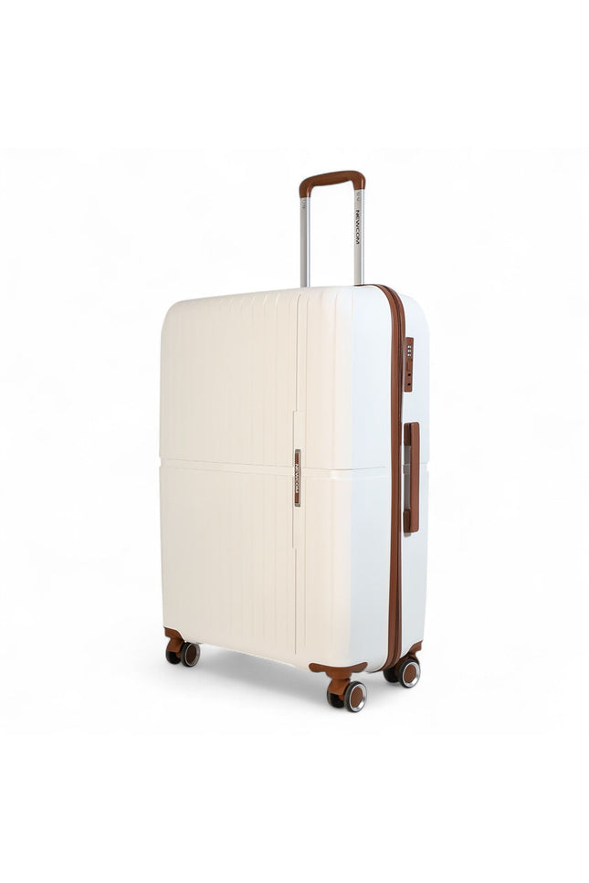 Corowa Medium Hard Shell Suitcase in White