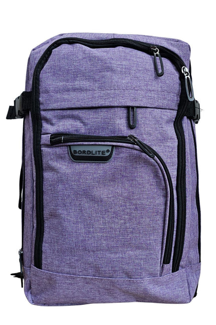 Backpack Rucksack 40x20 x25 cm Underseat Travel Cabin Bag for Easy Jet, Ryanair Lilac