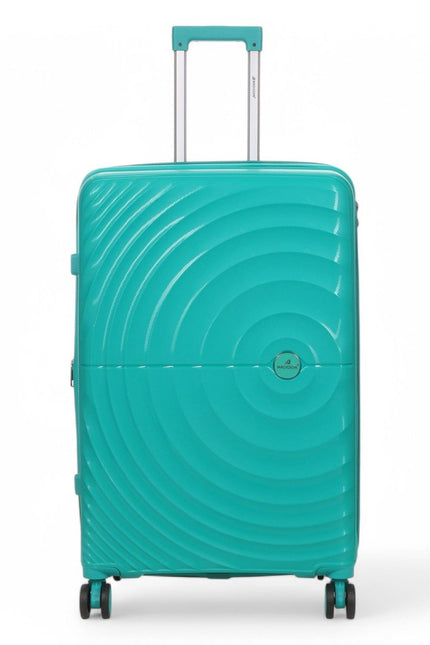 Balranald Large Hard Shell Suitcase in Aqua Blue