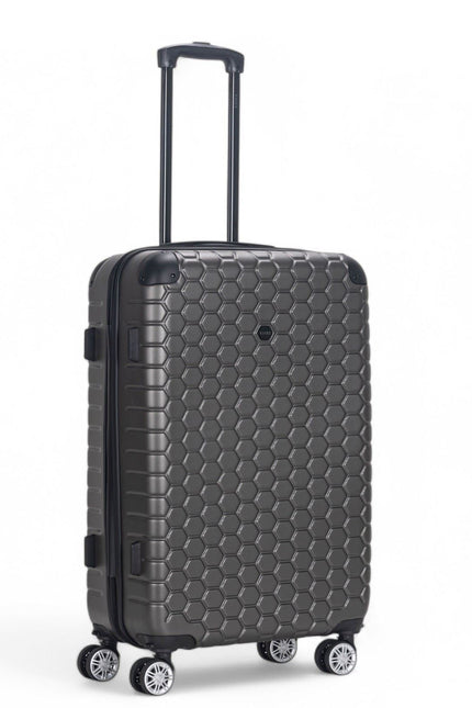 Noda Medium Hard Shell Suitcase in Charcoal