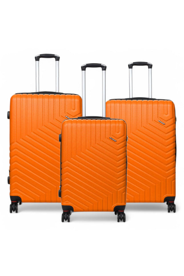 Bega Set of 3 Hard Shell Suitcase in Orange