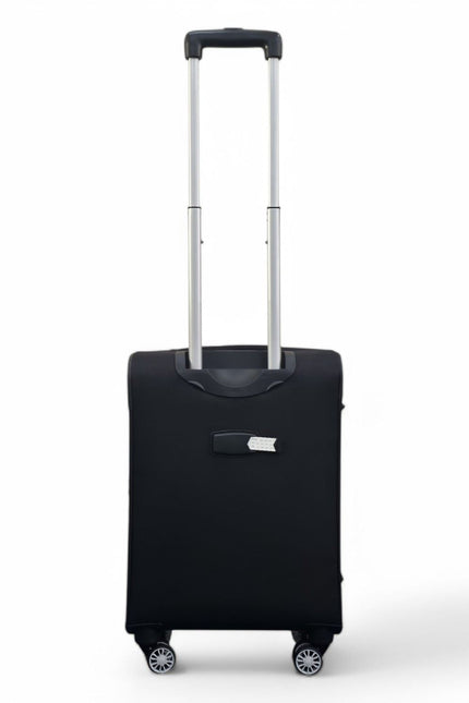 Forbes Cabin Soft Shell Suitcase in Black