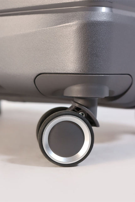 Forster Cabin Hard Shell TSA Suitcase in Smoke Grey