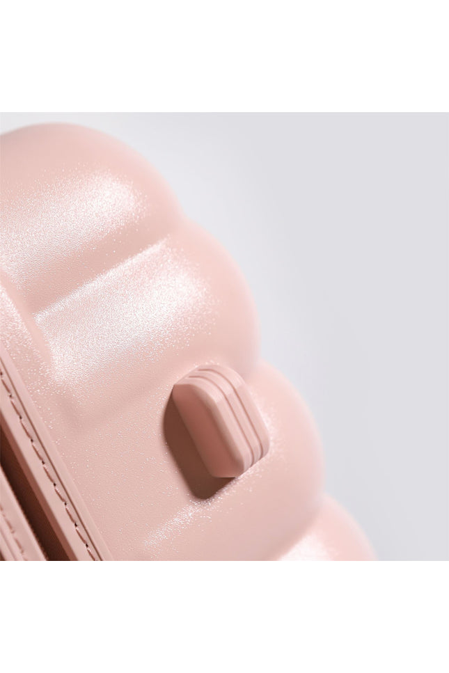 Hard Shell Cabin 37 x 22 x 55 cm Pink TSA Secure Luggage Suitcase Suitable for Easyjet, Ryanair