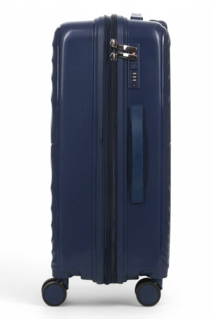 Balranald Medium Hard Shell Suitcase in Dark Blue