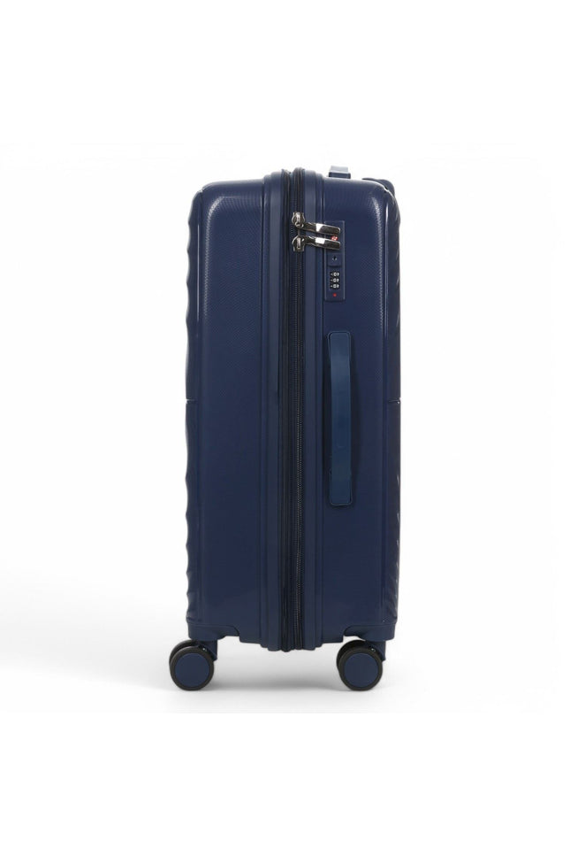 Balranald Medium Hard Shell Suitcase in Dark Blue