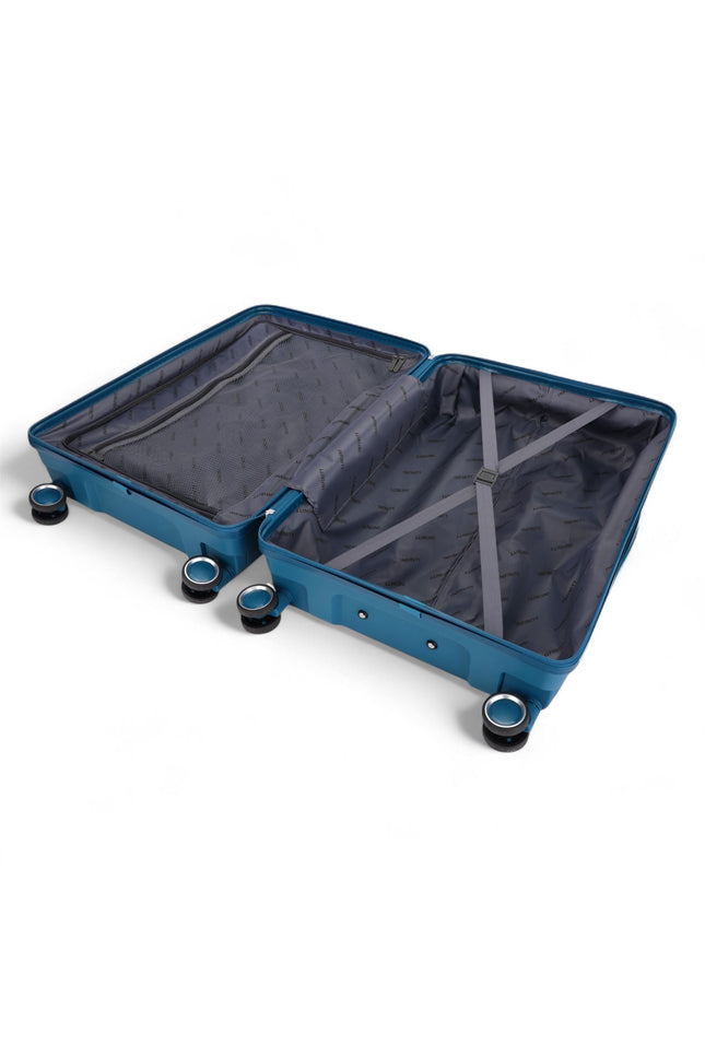 Burnaby Set of 3 Hard Shell Suitcase in Teal Blue