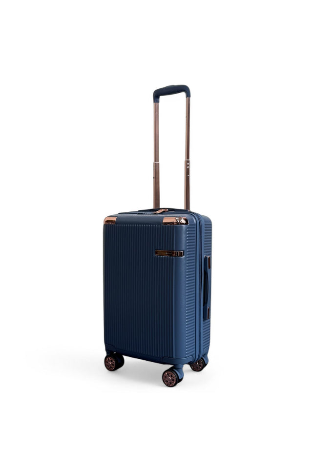 Cowra Cabin Hard Shell Suitcase in Navy Blue