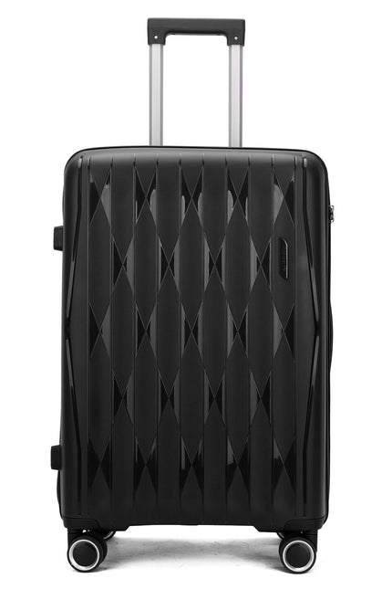 Burnaby Large Hard Shell Suitcase in Black