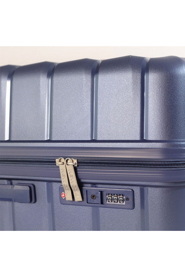 Forster Large Hard Shell TSA Suitcase in Blue