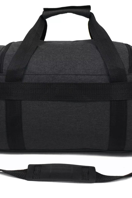 Holdall Carry On 40x 20 x25cm Under-seat Travel Cabin Bag for Ryanair, Easy Jet Black