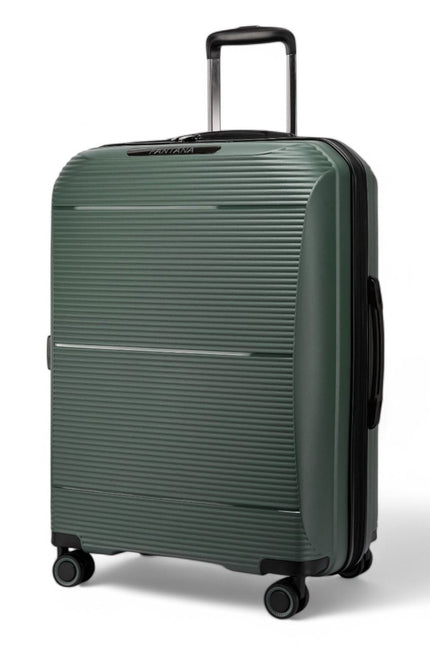 Abiko Large Hard Shell Suitcase in Olive