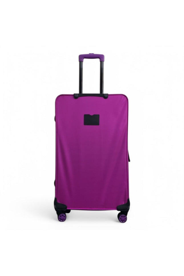 Handa Large Soft Shell Suitcase in Pink