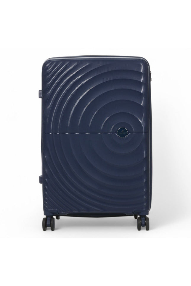 Balranald Large Hard Shell Suitcase in Dark Blue