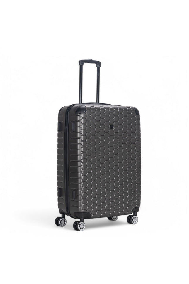 Noda Large Hard Shell Suitcase in Charcoal