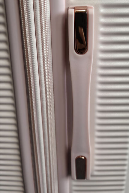 Cowra Medium Hard Shell Suitcase in Rose Gold