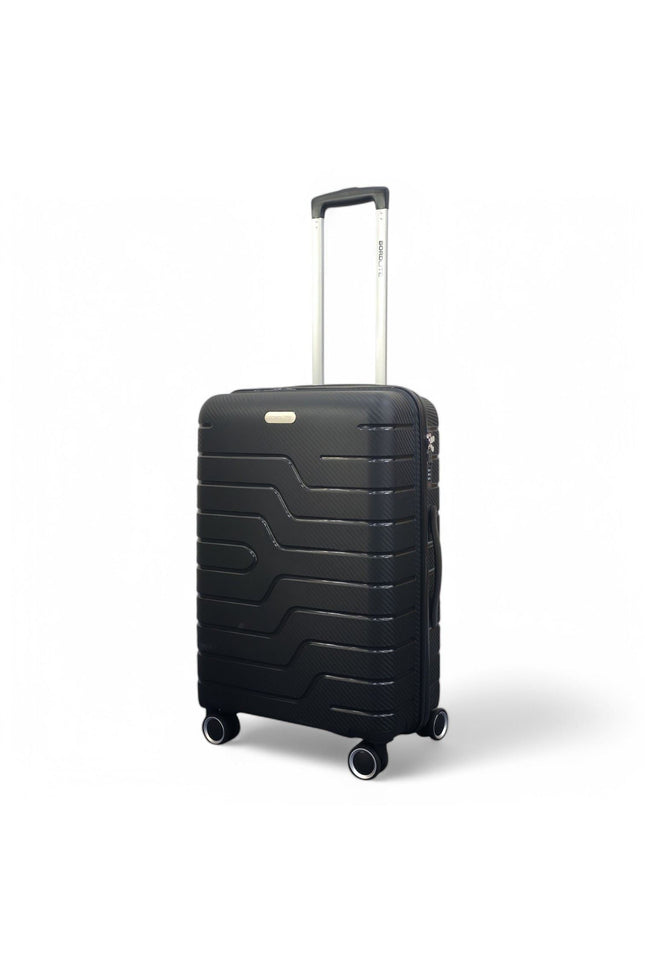 Kariya Medium Hard Shell Suitcase in Black