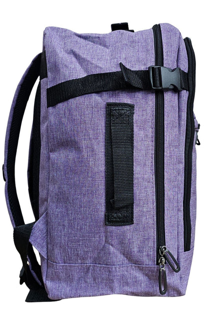 Backpack Rucksack 40x20 x25 cm Underseat Travel Cabin Bag for Easy Jet, Ryanair Lilac