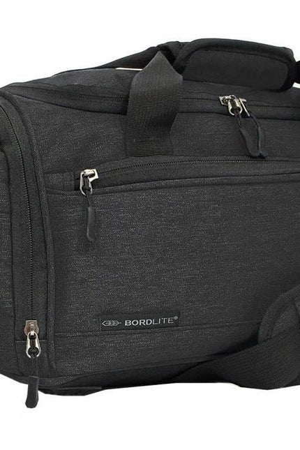 Holdall Carry On 40x 20 x25cm Under-seat Travel Duffel Bag for Ryanair, Easy Jet Black