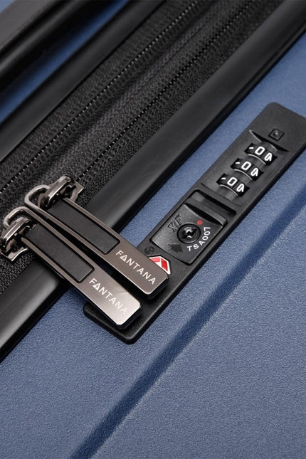 Abiko Cabin Hard Shell Suitcase in Navy