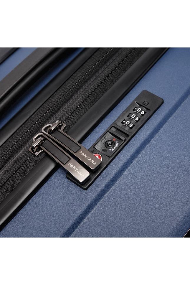 Abiko Cabin Hard Shell Suitcase in Navy