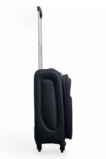 Nagoya Cabin Soft Shell Suitcase in Black