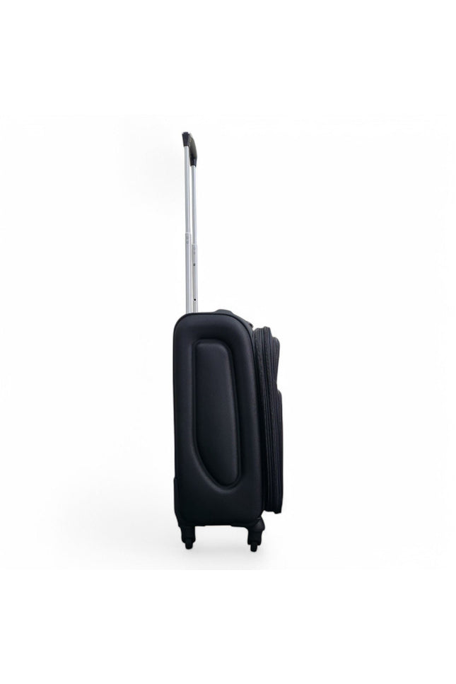 Nagoya Cabin Soft Shell Suitcase in Black