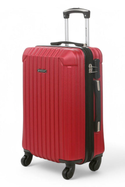Corowa Cabin Hard Shell Suitcase in Red